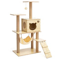 Cat Tree (120cm / 135cm Wood) - PT-CT-132-RN / PT-CT-132-MM