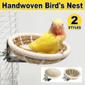 Birds Nest Parrot Straw Nest for Small Animal Nesting Material Bedding - Cotton Rope