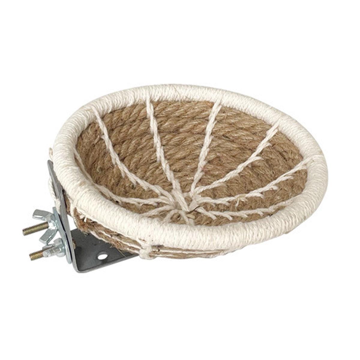 Birds Nest Parrot Straw Nest for Small Animal Nesting Material Bedding - Cotton Rope