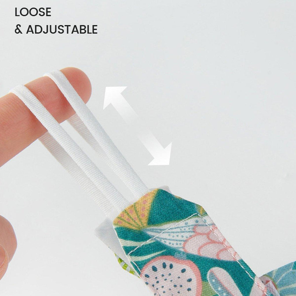 Adjustable Parrot Diaper Bird Flight Suit Tiger Skin Peony Special Supplies - Green-XS