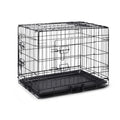 30 Portable Pet Dog Cage Collapsible Metal Crate Kennel"